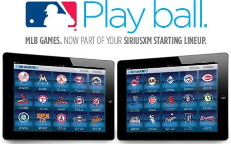 sirius mlb channel